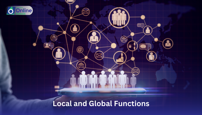 Lesson 06: Local and Global Functions
